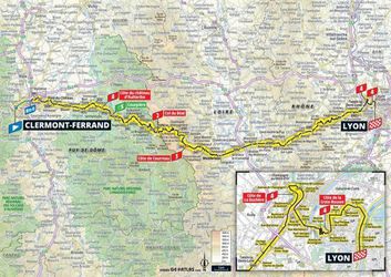 14. etapa Tour de France 2020 - mapa, profil a favoriti na víťazstvo