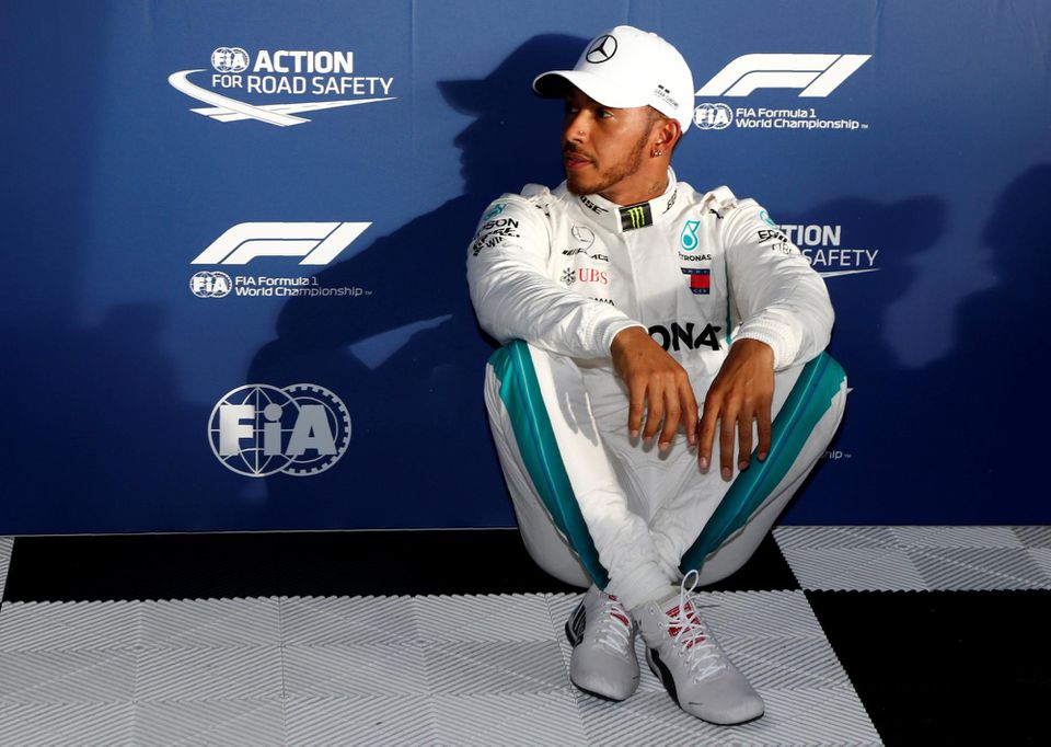 Lewis Hamilton po kvalifikácii VC Austrálie.