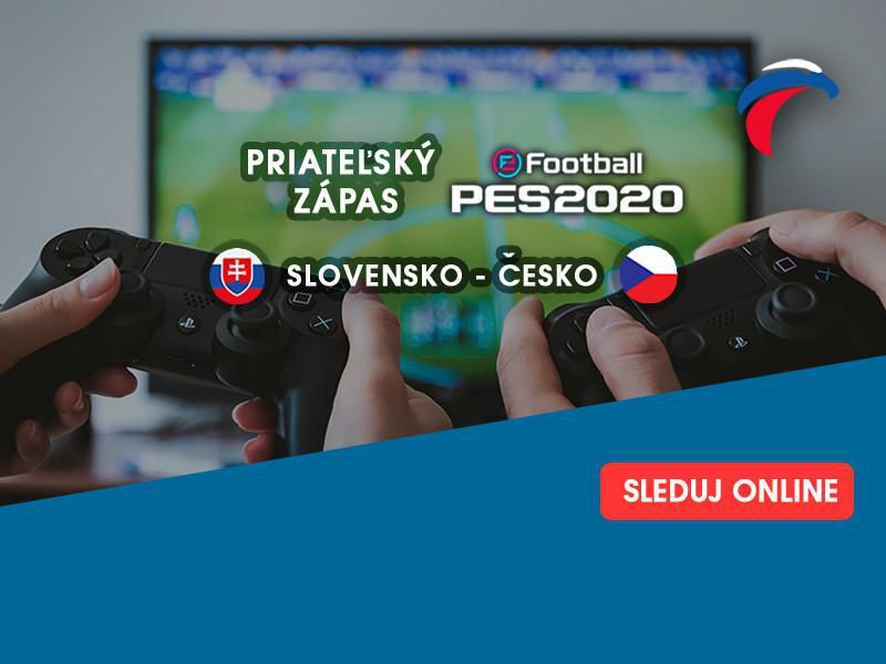 Virtuálny zápas Slovensko - Česko.