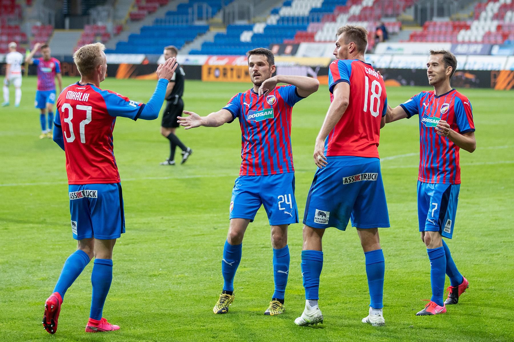 Hráči FC Viktoria Plzeň.