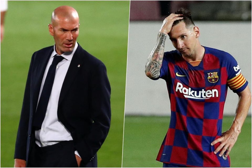 Zinedine Zidane  a Lionel Messi.