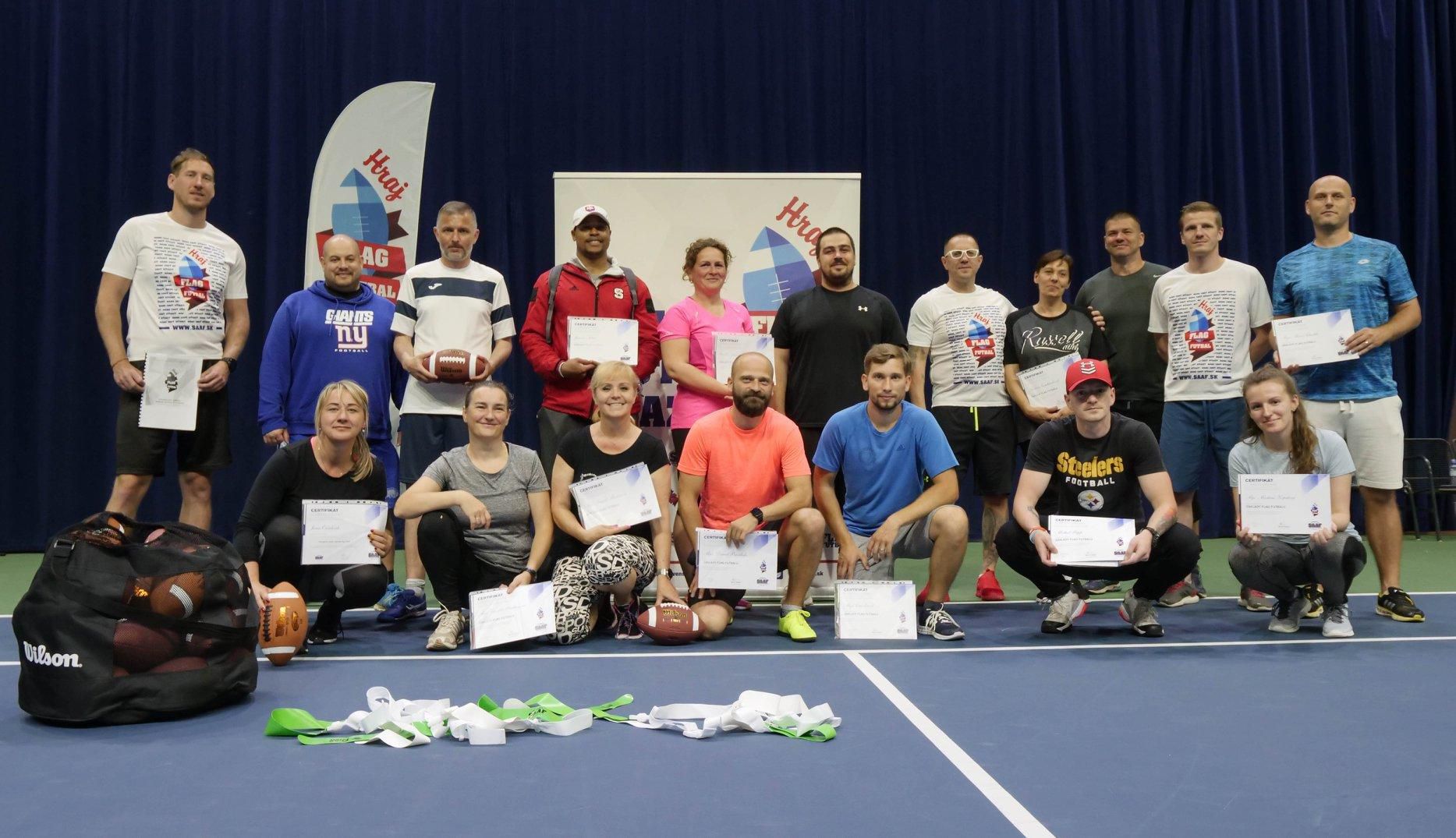 1. seminár Základy flag futbalu – NTC Bratislava