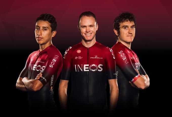 Z cyklistického tímu Sky sa stal tím Ineos.