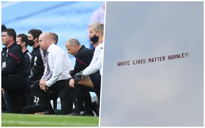 Nevydarený rasistický vtip nad štadiónom Man City. Pobúrené Burnley sa ospravedlňuje