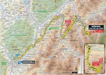 17. etapa Tour de France 2020 - mapa, profil a favoriti na víťazstvo