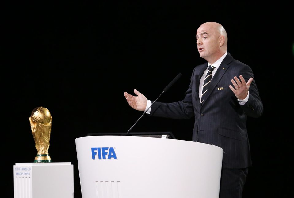 Gianni Infantino na kongrese FIFA