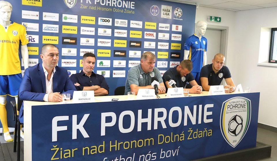 Tlačová konferencia FK Pohronie