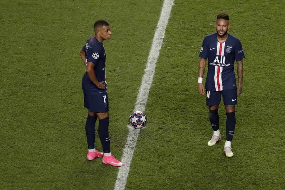 Kylian Mbappe a Neymar