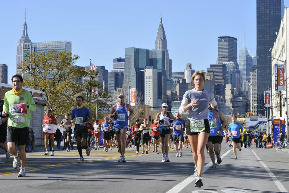 Newyorksý maratón.