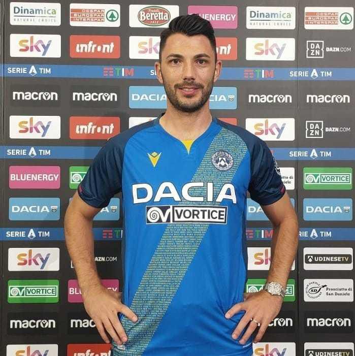 Tolgay Arslan v drese Udinese Calcio