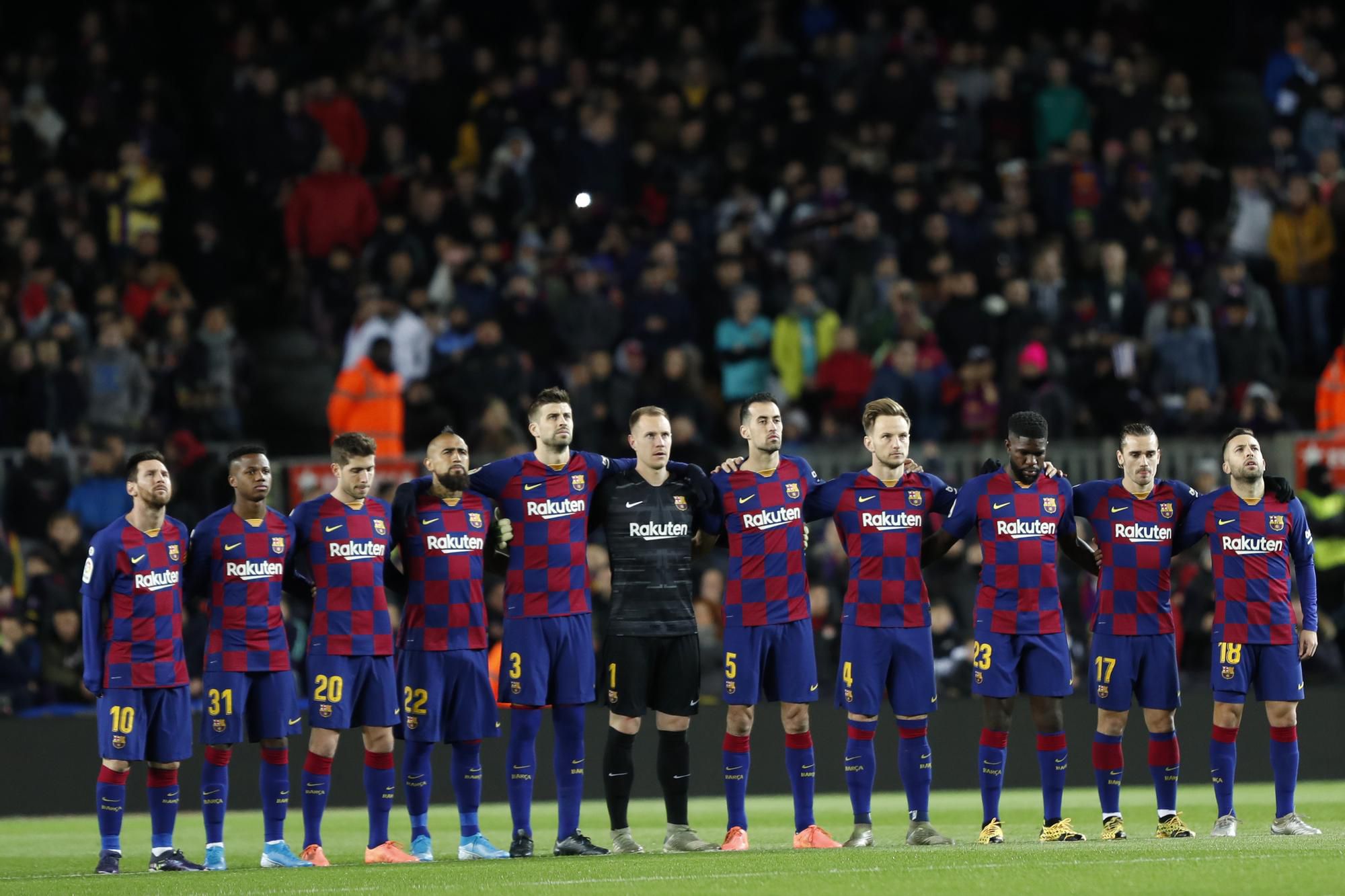 Hráči FC Barcelona.