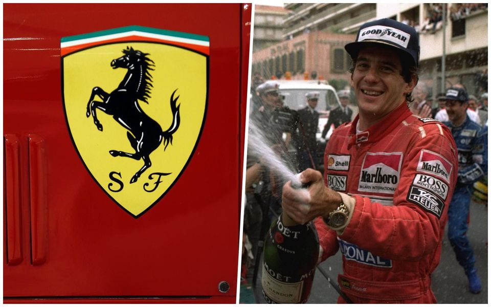Ferrari a Ayrton Senna