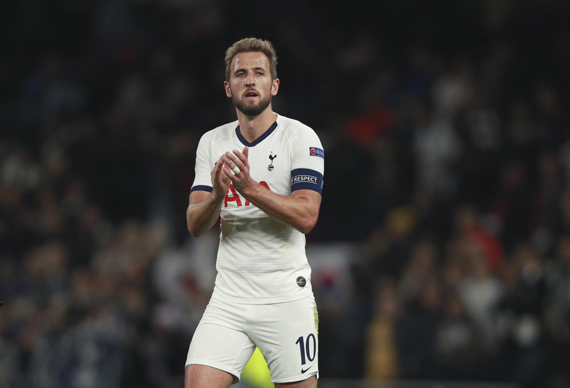 Harry Kane v drese Tottenhamu Hotspur.