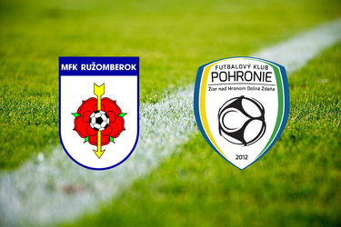 MFK Ružomberok - FK Pohronie