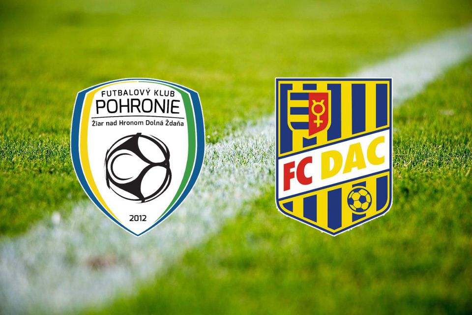 ONLINE: FK Pohronie - FC DAC Dunajská Streda