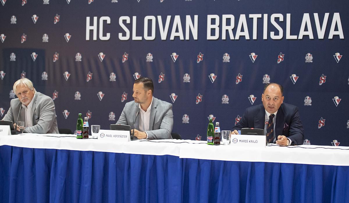 Tlačová konferencia HC Slovan Bratislava