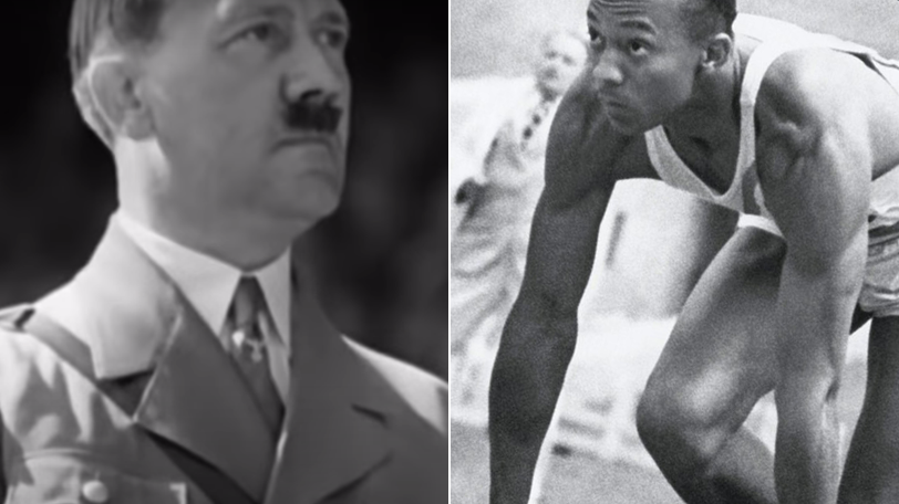 Adolf Hitler a Jesse Owens