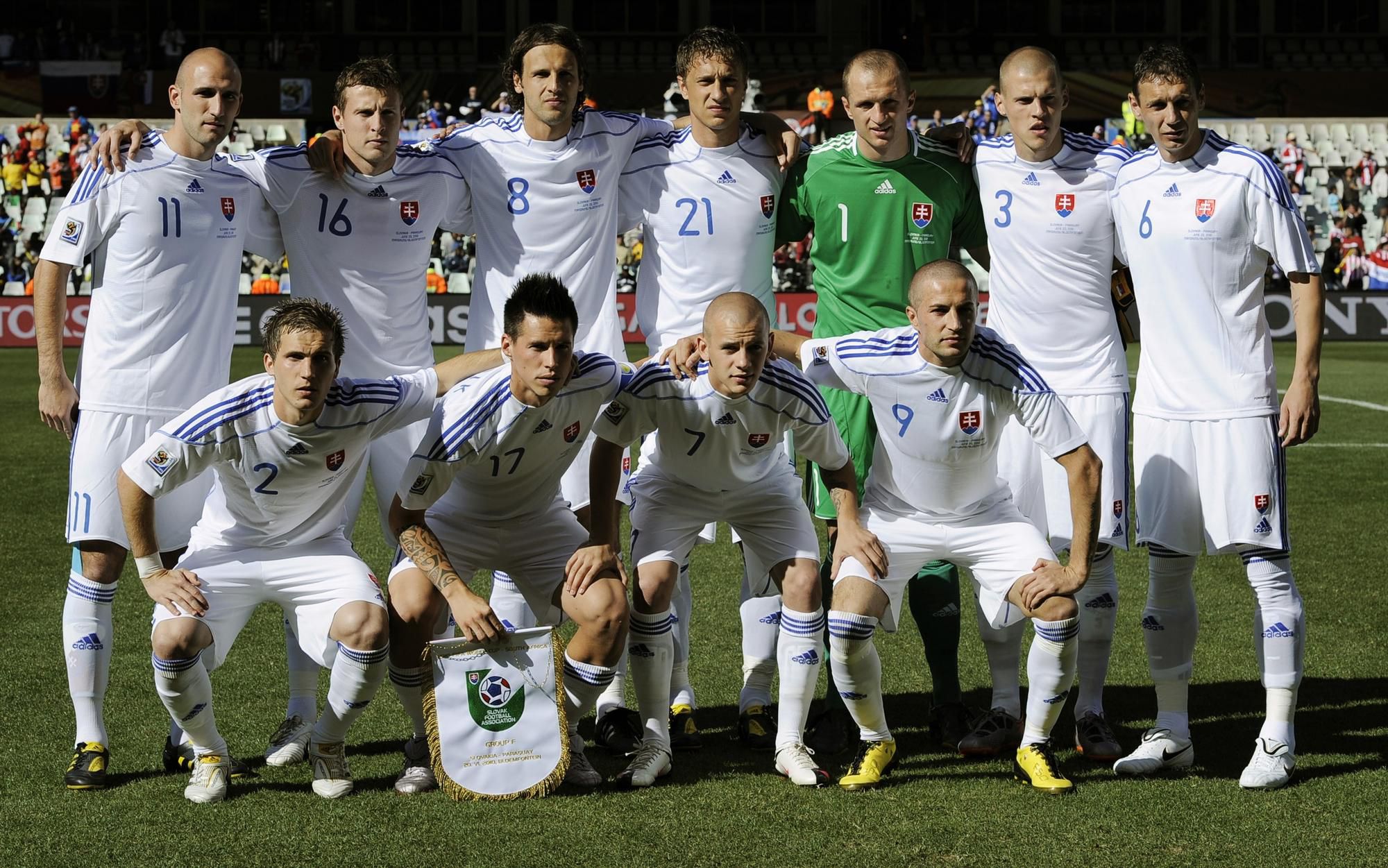 Slovensko pred zápasom s Paraguajom na MS 2010