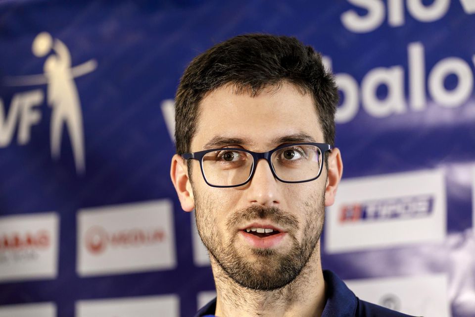 Slovenský volejbalový reprezentant Tomáš Kriško.