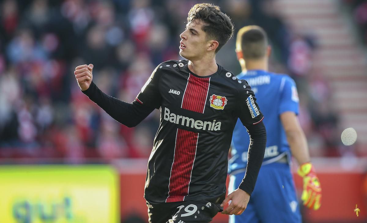 Hráč Bayeru Leverkusen Kai Havertz.