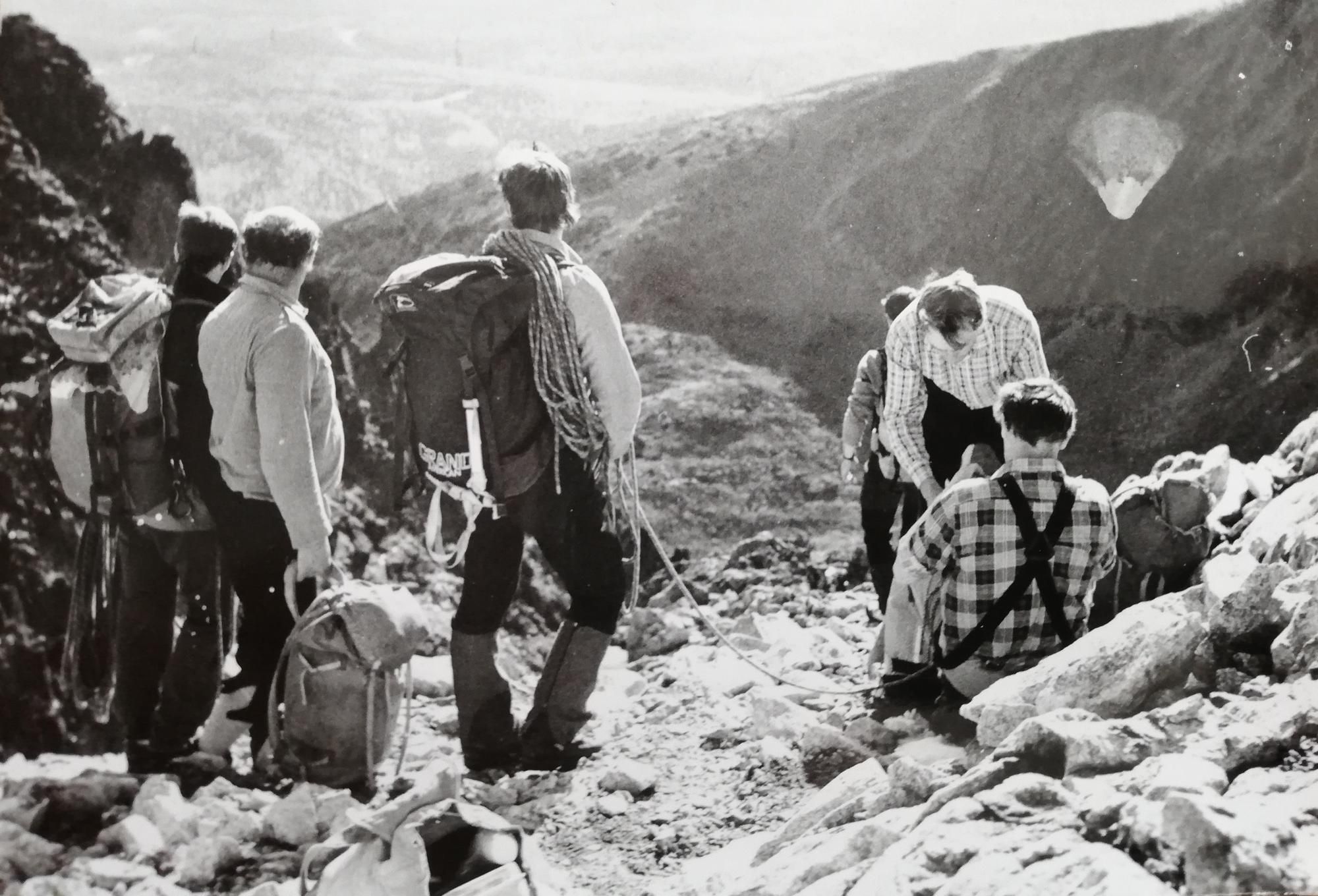 Jozef Búroš na Gerlachovskom štíte v roku 1988.