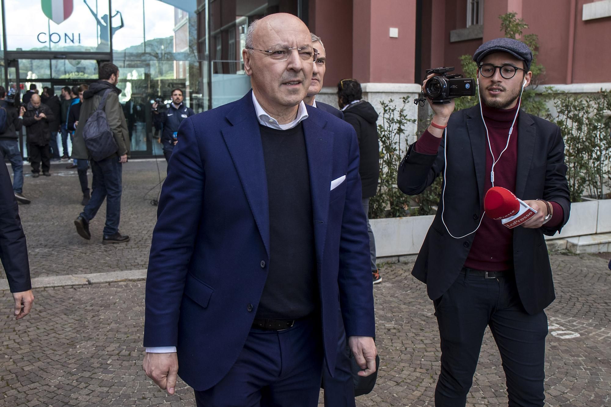 Výkonný riaditeľ Interu Miláno Giuseppe Marotta.