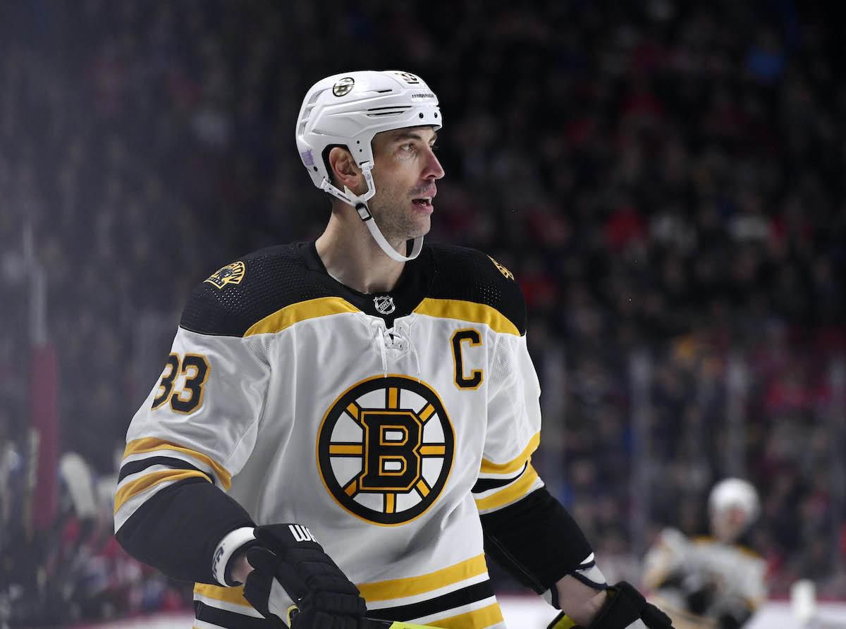 Kapitán Bostonu Bruins Zdeno Chára.