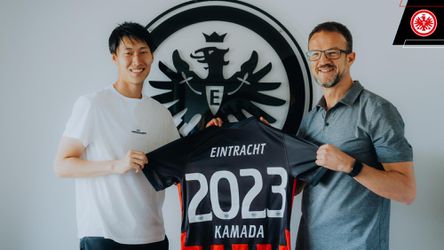 Japonský krídelník Daiči Kamada predĺžil kontrakt s Eintrachtom Frankfurt