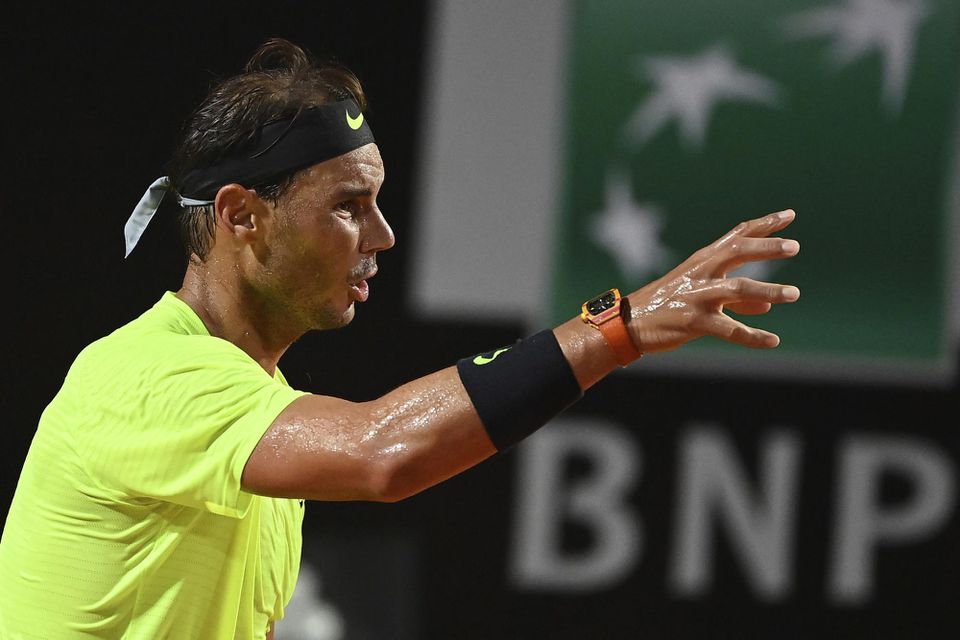 Rafael Nadal na turnaji ATP v Ríme 2020