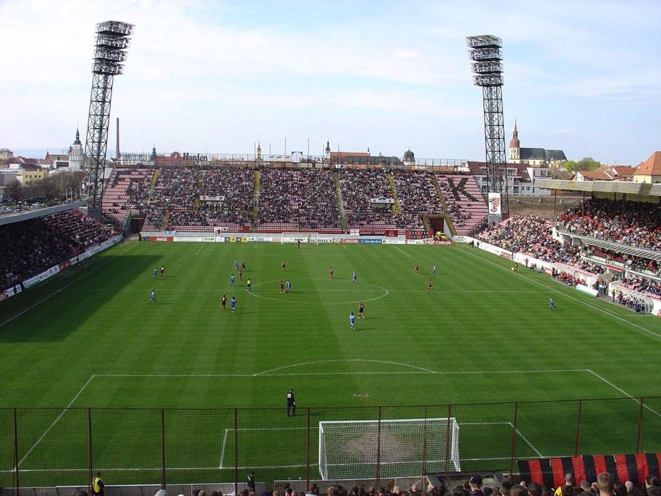 Starý Štadión Antona Malatinského v Trnave.