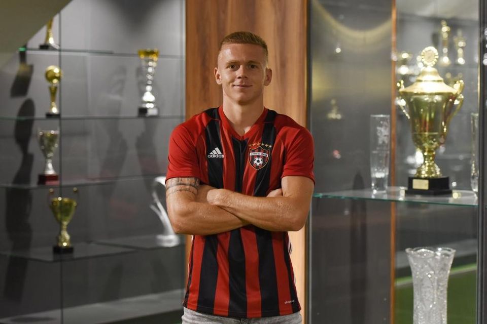 Jakub Grič v drese FC Spartak Trnava.
