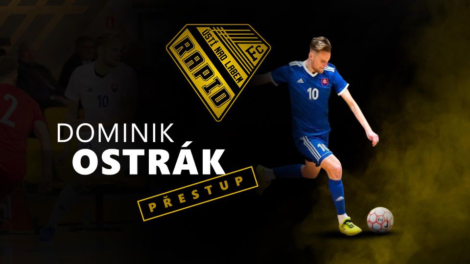 Dominik Ostrák oficiálne prestupuje do FC Rapid Ústí nad Labem.