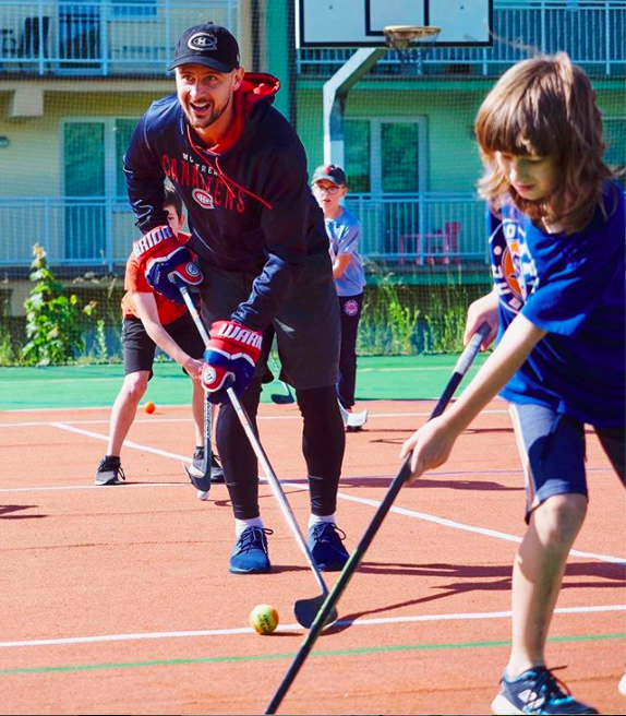 Tomáš Tatar počas pauzy NHL.