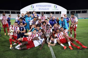 Olympiakos Pireus získal rekordné 18. grécke double
