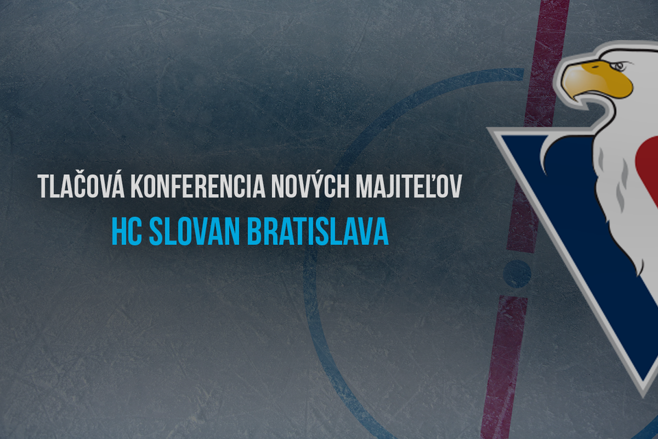 Tlačová konferencia nových majiteľov HC Slovan Bratislava