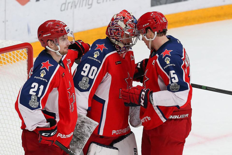 Hokejisti CSKA Moskva.