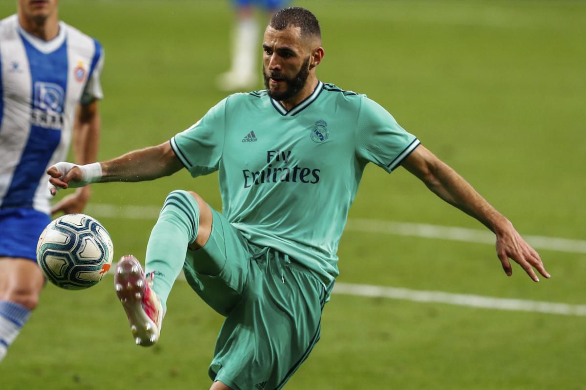 Hráč Realu Madrid Karim Benzema.