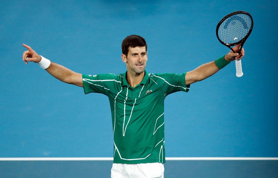 Novak Djokovič po víťazstve na Australian Open