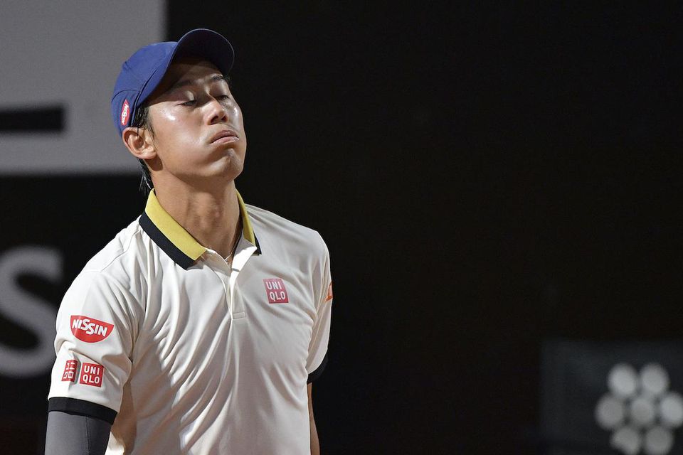 Japonský tenista Kei Nišikori.