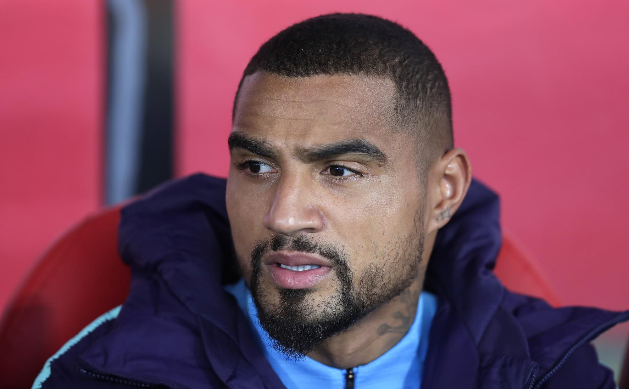 Kevin-Prince Boateng ako hráč FC Barcelona.