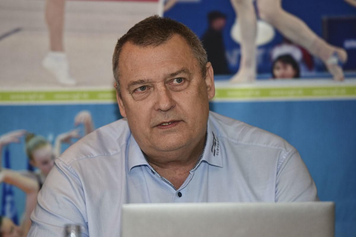 Prezident Slovenskej gymnastickej federácie (SGF) Ján Novák.