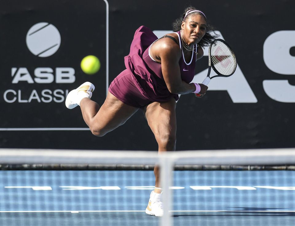 Serena Williams na WTA v Aucklande