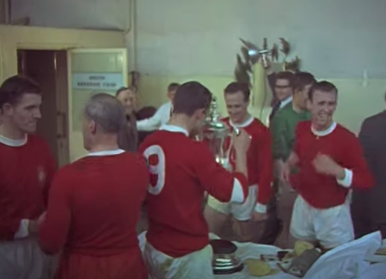 Futbalisti Manchestru United v 1963