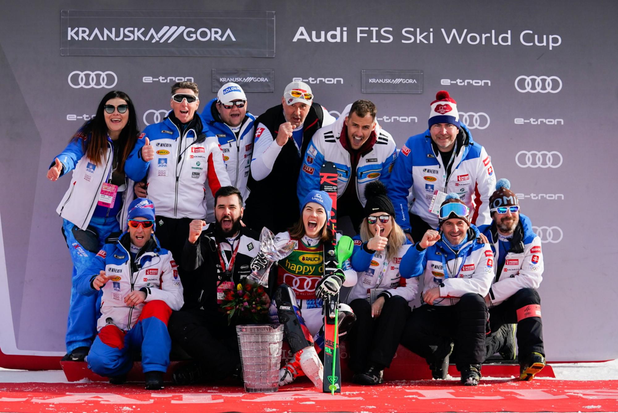 Petra Vlhová triumfovala v slalome v Kranjskej Gore