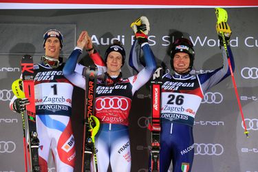 SP: Clément Noël tesne zvíťazil v slalome v Záhrebe, Žampa nedokončil 1.kolo