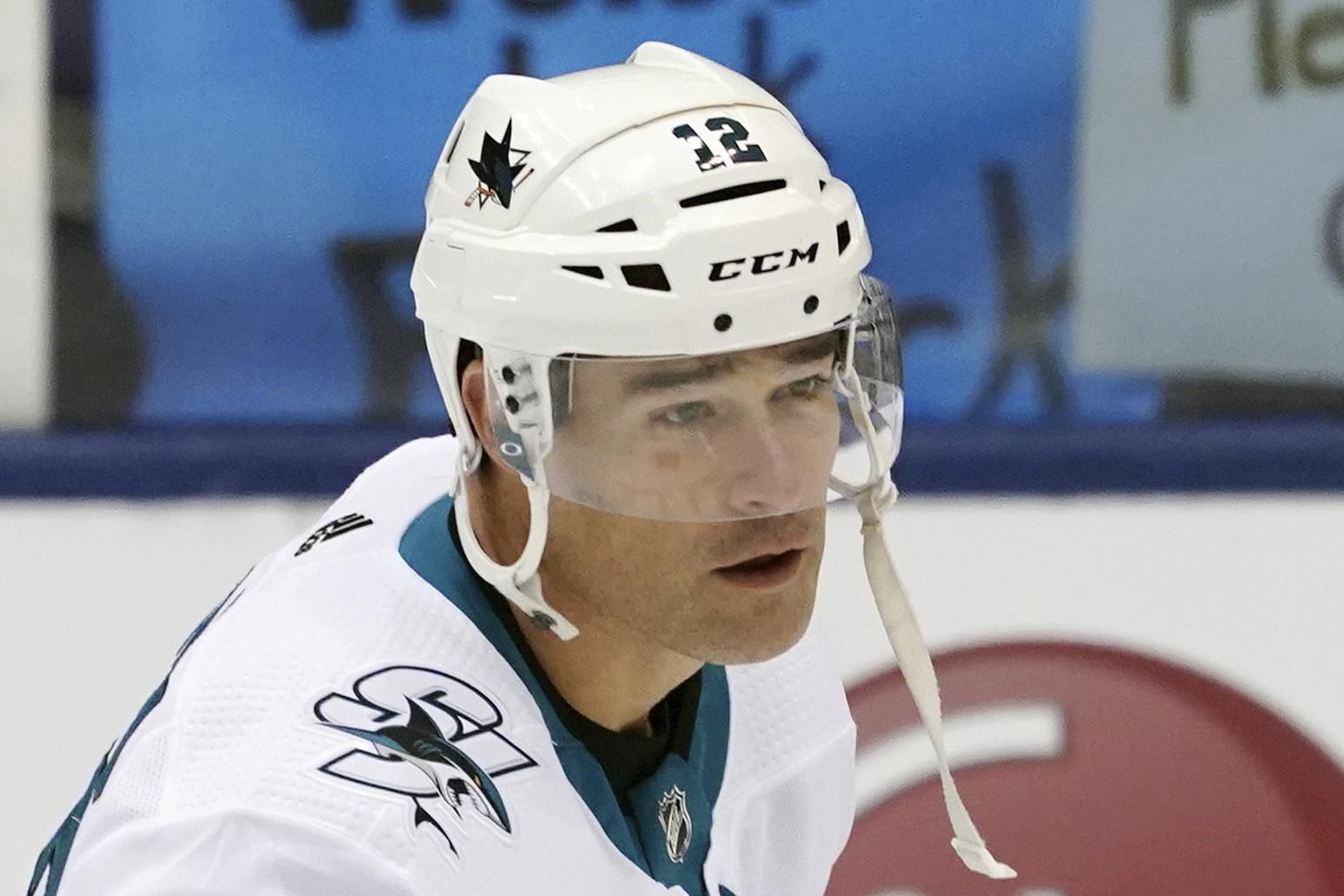 Patrick Marleau v drese San José Sharks.