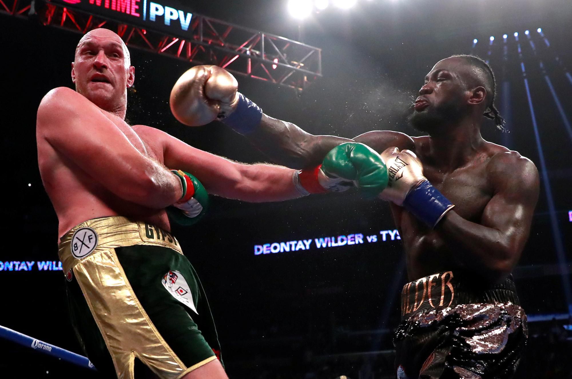 Deontay Wilder a Tyson Fury