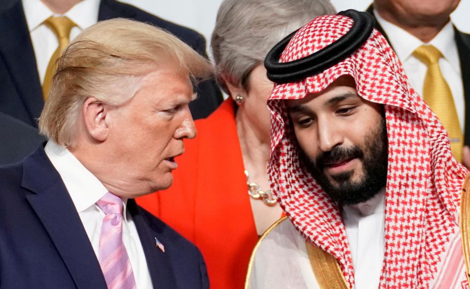 Mohammed Bin Salman s prezidentom USA Donaldom Trumpom