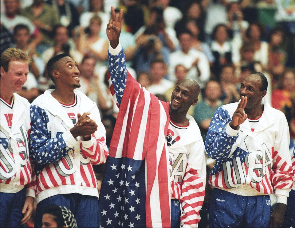 Americký Dream Team z roku 1992.