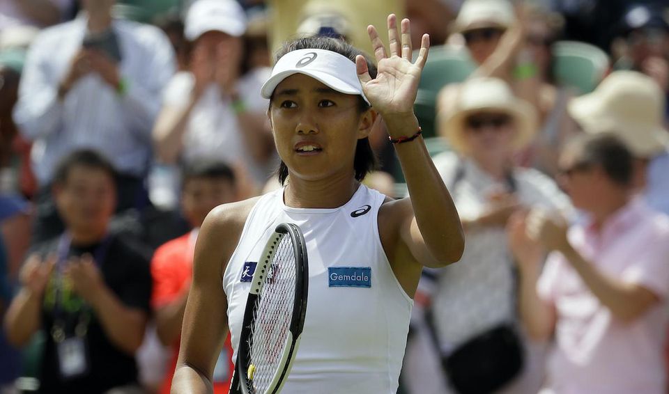 Čínska tenistka Šuaj Čang.